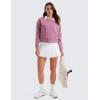 imageCRZ YOGA Womens SoftAura Crewneck Sweatshirt Long Sleeve Workout Casual Pullover Basic Fall TopsVelvet Dust