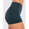 imageCRZ YOGA Womens Butterluxe Biker Shorts 25 Inches  High Waisted Yoga Workout Running Volleyball Spandex BootyForest Dark Green