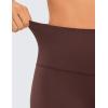 imageCRZ YOGA Womens Butterluxe Biker Shorts 25 Inches  High Waisted Yoga Workout Running Volleyball Spandex BootyTaupe