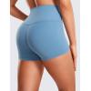 imageCRZ YOGA Womens Butterluxe Biker Shorts 25 Inches  High Waisted Yoga Workout Running Volleyball Spandex BootyUniverse Blue