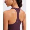imageCRZ YOGA Butterluxe Racerback Workout Tank Tops for Women Sleeveless Camisole Gym Athletic Yoga ShirtsDeep Purple
