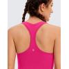 imageCRZ YOGA Butterluxe Racerback Workout Tank Tops for Women Sleeveless Camisole Gym Athletic Yoga ShirtsGranita Pink