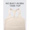 imageCRZ YOGA Butterluxe Racerback Workout Tank Tops for Women Sleeveless Camisole Gym Athletic Yoga ShirtsMojave Tan