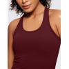 imageCRZ YOGA Butterluxe Racerback Workout Tank Tops for Women Sleeveless Camisole Gym Athletic Yoga ShirtsRed Merlot