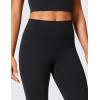 imageCRZ YOGA Womens Butterlift Hidden Scrunch Butt Flare Leggings 31quot  No Front Seam High Waist Bootcut Yoga Pants Booty CasualBlack