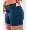 imageCRZ YOGA Womens Naked Feeling Biker Shorts  4 Inches High Waist Yoga Workout Running Gym SpandexFrench Navy