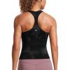 imageCRZ YOGA Butterluxe Racerback Workout Tank Tops for Women Sleeveless Camisole Gym Athletic Yoga ShirtsBlack Tie Dye Flowers
