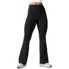 imageCRZ YOGA Womens Butterlift Hidden Scrunch Butt Flare Leggings 31quot  No Front Seam High Waist Bootcut Yoga Pants Booty CasualBlack
