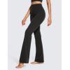 imageCRZ YOGA Womens Butterluxe High Waist Flare Pants 29quot  305quot  32quot  335quot  Yoga Bootcut Wide Leg with Pocket LoungeBlack