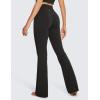 imageCRZ YOGA Womens Butterluxe High Waist Flare Pants 29quot  305quot  32quot  335quot  Yoga Bootcut Wide Leg with Pocket LoungeBlack