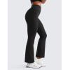 imageCRZ YOGA Womens Butterluxe High Waist Flare Pants 29quot  305quot  32quot  335quot  Yoga Bootcut Wide Leg with Pocket LoungeBlack