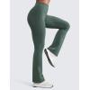 imageCRZ YOGA Womens Butterluxe High Waist Flare Pants 29quot  305quot  32quot  335quot  Yoga Bootcut Wide Leg with Pocket LoungeDark Forest Green
