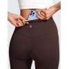 imageCRZ YOGA Womens Butterluxe High Waist Flare Pants 29quot  305quot  32quot  335quot  Yoga Bootcut Wide Leg with Pocket LoungeHot Fudge Brown