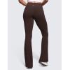 imageCRZ YOGA Womens Butterluxe High Waist Flare Pants 29quot  305quot  32quot  335quot  Yoga Bootcut Wide Leg with Pocket LoungeHot Fudge Brown