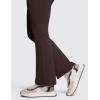 imageCRZ YOGA Womens Butterluxe High Waist Flare Pants 29quot  305quot  32quot  335quot  Yoga Bootcut Wide Leg with Pocket LoungeHot Fudge Brown