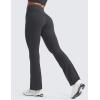 imageCRZ YOGA Womens Butterluxe High Waist Flare Pants 29quot  305quot  32quot  335quot  Yoga Bootcut Wide Leg with Pocket LoungeMysterious Grey