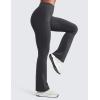 imageCRZ YOGA Womens Butterluxe High Waist Flare Pants 29quot  305quot  32quot  335quot  Yoga Bootcut Wide Leg with Pocket LoungeMysterious Grey