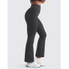 imageCRZ YOGA Womens Butterluxe High Waist Flare Pants 29quot  305quot  32quot  335quot  Yoga Bootcut Wide Leg with Pocket LoungeMysterious Grey