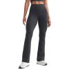 imageCRZ YOGA Womens Butterluxe High Waist Flare Pants 29quot  305quot  32quot  335quot  Yoga Bootcut Wide Leg with Pocket LoungeMysterious Grey