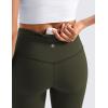 imageCRZ YOGA Womens Butterluxe High Waist Flare Pants 29quot  305quot  32quot  335quot  Yoga Bootcut Wide Leg with Pocket LoungeOlive Green