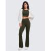 imageCRZ YOGA Womens Butterluxe High Waist Flare Pants 29quot  305quot  32quot  335quot  Yoga Bootcut Wide Leg with Pocket LoungeOlive Green