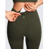 imageCRZ YOGA Womens Butterluxe High Waist Flare Pants 29quot  305quot  32quot  335quot  Yoga Bootcut Wide Leg with Pocket LoungeOlive Green
