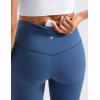 imageCRZ YOGA Womens Butterluxe High Waist Flare Pants 29quot  305quot  32quot  335quot  Yoga Bootcut Wide Leg with Pocket LoungePitch Blue