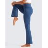 imageCRZ YOGA Womens Butterluxe High Waist Flare Pants 29quot  305quot  32quot  335quot  Yoga Bootcut Wide Leg with Pocket LoungePitch Blue