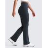 imageCRZ YOGA Womens Butterluxe High Waist Flare Pants 29quot  305quot  32quot  335quot  Yoga Bootcut Wide Leg with Pocket LoungeTrue Navy