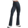 imageCRZ YOGA Womens Butterluxe High Waist Flare Pants 29quot  305quot  32quot  335quot  Yoga Bootcut Wide Leg with Pocket LoungeTrue Navy