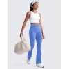 imageCRZ YOGA Womens Butterluxe High Waist Flare Pants 29quot  305quot  32quot  335quot  Yoga Bootcut Wide Leg with Pocket LoungeWild Indigo
