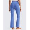 imageCRZ YOGA Womens Butterluxe High Waist Flare Pants 29quot  305quot  32quot  335quot  Yoga Bootcut Wide Leg with Pocket LoungeWild Indigo