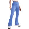 imageCRZ YOGA Womens Butterluxe High Waist Flare Pants 29quot  305quot  32quot  335quot  Yoga Bootcut Wide Leg with Pocket LoungeWild Indigo