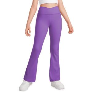 imageCRZ YOGA High Waist Crossover Flare Leggings for Women 31quot  Bootcut Bell Bottoms V Cross Yoga PantsRoyal Lilac