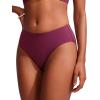 imageCRZ YOGA Bikini Bottoms for Women Mid Rise Full Coverage Bathing Suit Swimsuit Basic Swim BriefsFuchsia