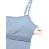 imageCRZ YOGA Butterluxe Jumpsuits for Women Yoga Workout Casual One Piece Leggings Romper with Built in BraCambric Blue
