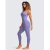 imageCRZ YOGA Butterluxe Jumpsuits for Women Yoga Workout Casual One Piece Leggings Romper with Built in BraDark Lavender Purple