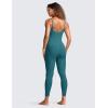imageCRZ YOGA Butterluxe Jumpsuits for Women Yoga Workout Casual One Piece Leggings Romper with Built in BraGreen Jade