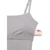 imageCRZ YOGA Butterluxe Jumpsuits for Women Yoga Workout Casual One Piece Leggings Romper with Built in BraGull Gray