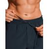 imageCRZ YOGA Mens Swim Trunks 7 Quick Dry Mesh Lining Athletic Casual Swimwear Shorts with Zipper PocketsTrue Navy