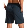 imageCRZ YOGA Mens Swim Trunks 7 Quick Dry Mesh Lining Athletic Casual Swimwear Shorts with Zipper PocketsTrue Navy