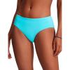 imageCRZ YOGA Bikini Bottoms for Women Mid Rise Full Coverage Bathing Suit Swimsuit Basic Swim BriefsTurquoise