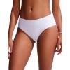 imageCRZ YOGA Bikini Bottoms for Women Mid Rise Full Coverage Bathing Suit Swimsuit Basic Swim BriefsWhite