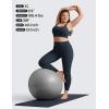 imageCRZ YOGA Butterluxe Womens U Back Sports Bra  Scoop Neck Padded Low Impact Yoga Clothes Workout Crop Top with Built in PadsTrue Navy