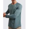 imageCRZ YOGA Lightweight Long Sleeve Shirts for Men Moisture Wicking Quick Dry TShirt Workout Running Basic Tee TopsSmoked Spruce Heather