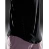 imageCRZ YOGA Lightweight Racerback Tank Tops for Women High Neck Workout Athletic Running Sleeveless ShirtsBlack