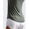 imageCRZ YOGA Lightweight Racerback Tank Tops for Women High Neck Workout Athletic Running Sleeveless ShirtsGrey Sage