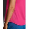 imageCRZ YOGA Lightweight Racerback Tank Tops for Women High Neck Workout Athletic Running Sleeveless ShirtsMagenta