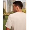 imageCRZ YOGA Lightweight Short Sleeve TShirt for Men Quick Dry Workout Running Athletic Tee Shirt TopsWhite Opal