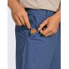 imageCRZ YOGA Mens All Day Comfy Golf Shorts  7quot9quot Stretch Lightweight Flat Front for Casual Work with PocketsElectric Blue